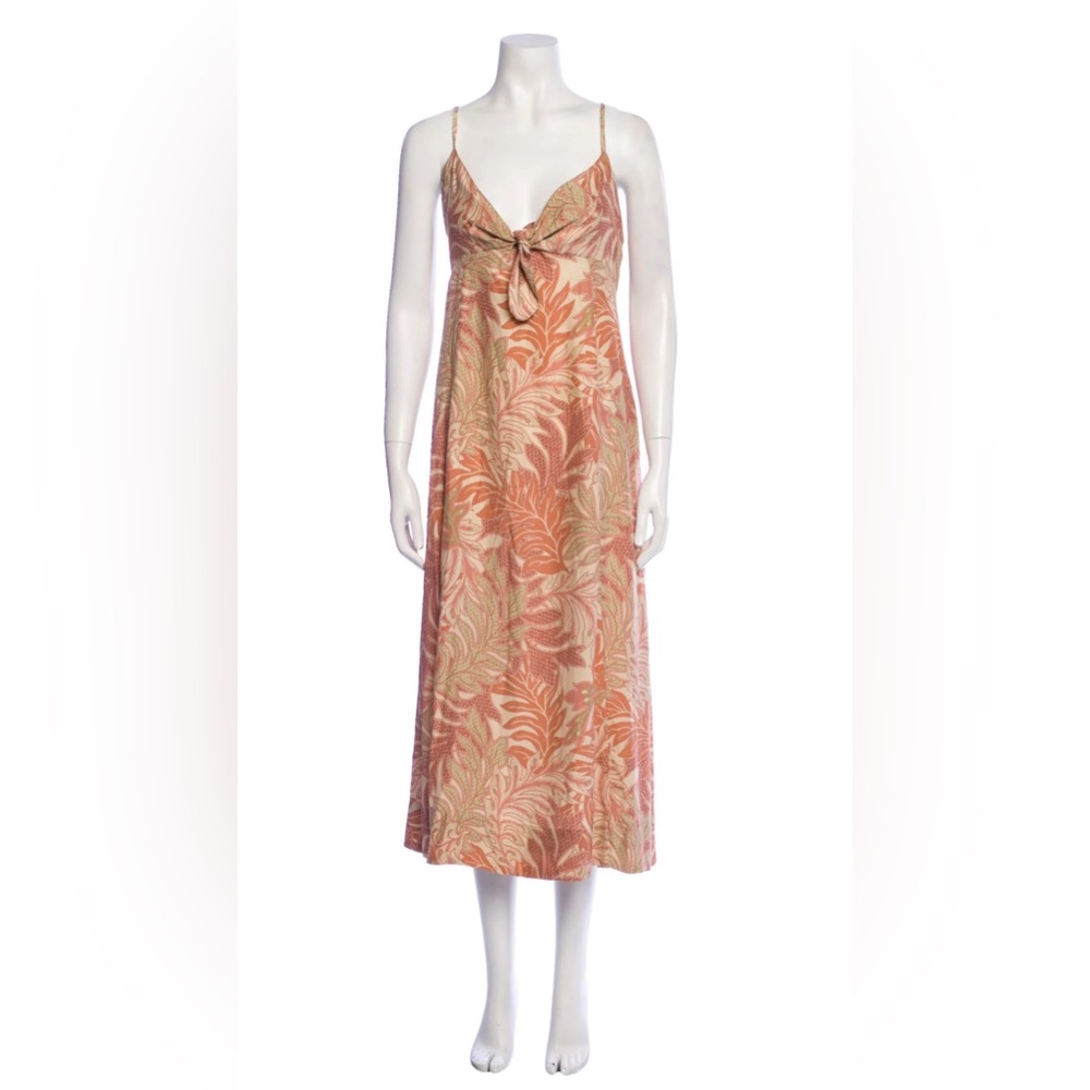Natalie Martin Jungle Silk Maxi Dress